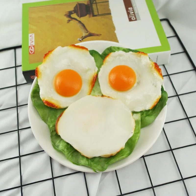 1 шт. забавные кухонные игрушки яйцо кухонная еда ролевая игра искусственные