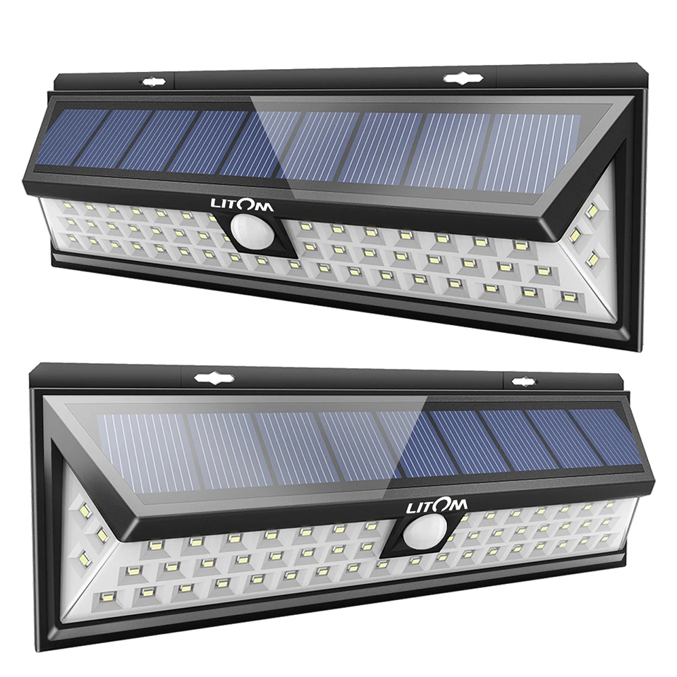 Litom 54 LED Solar Lights Waterproof Solar Lights (9)