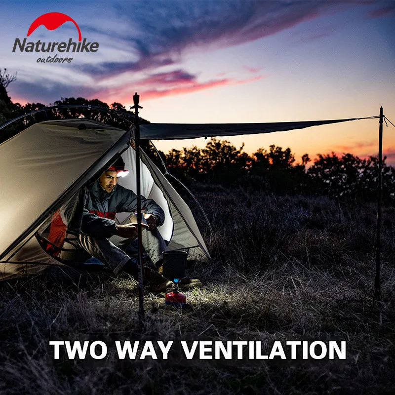 Палатка Naturehike VK Series 15D туристическая Ультралегкая на одного человека портативная
