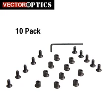 Векторная оптика универсальный стандарт 308 AR10 AR15 AR 15 слотов раздел стали Keymod Handguard Пикатинни винты M-lok гайка