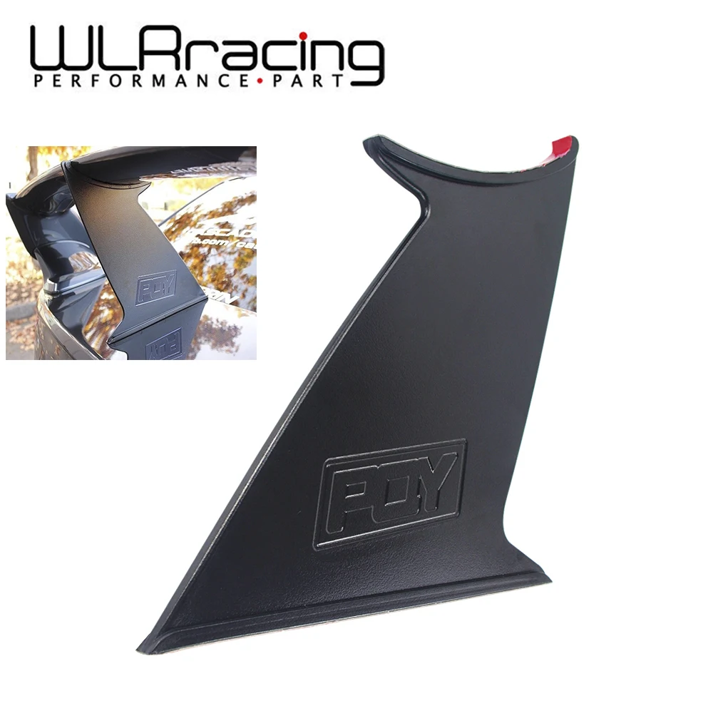 

WLR RACING - Spoiler Wing Stabilizer For subaru STI 2015-18 Spoiler Wing Stiffi Support Rally With PQY logo One Piece WSS02-1