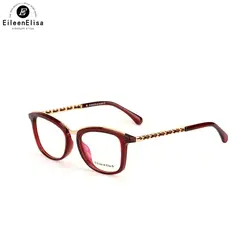 EE ацетат очки рамки Для женщин рецепт очки дизайнер бренда прозрачные модные очки оптические миопия очки кадр