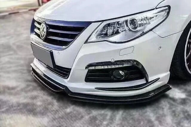 Автомобильный стиль EPA Стиль углеродного волокна передний бампер Canard глянцевая