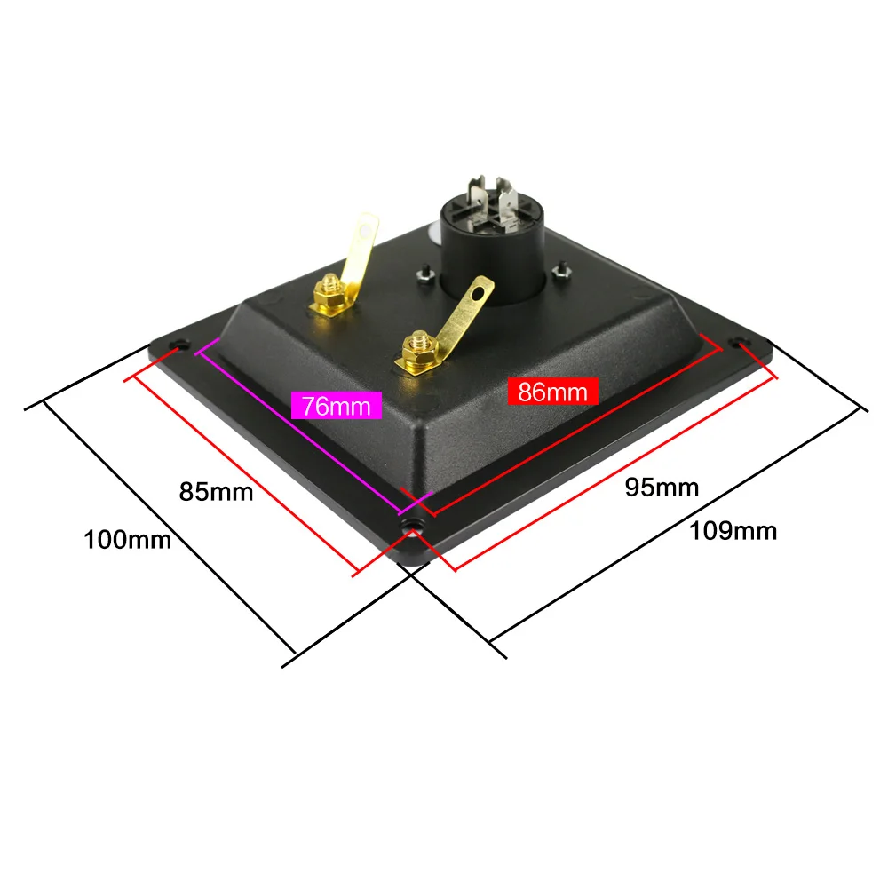 Ghxamp Caixa de Junção de Alto-falante Profissional Peças para Palco Novo Abs Plástico Conectores Caixa de Cobre Acessórios - Image 6