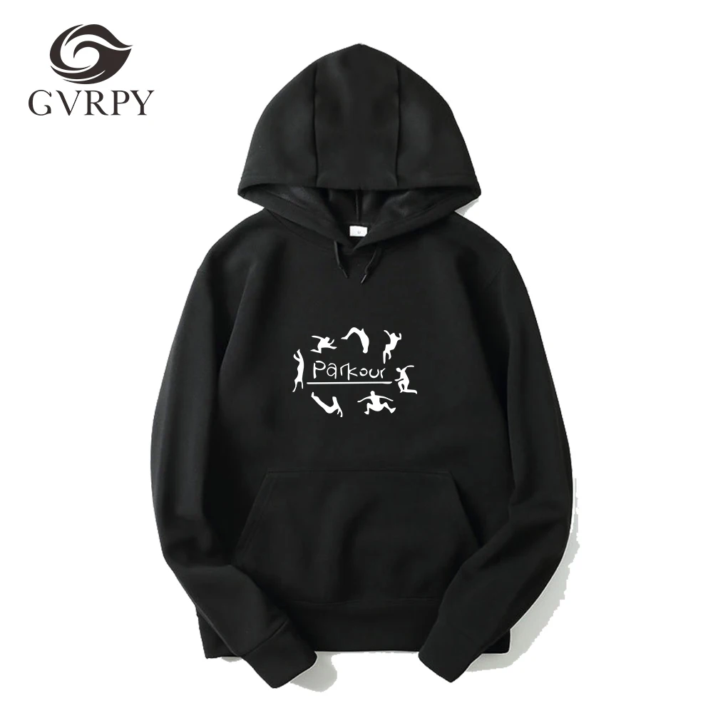 

autumn winter casual streetwear hoodies men fashion clothes hip hop fitness hoodies Parkour print Extreme women sweatshirt homme