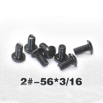

#4-40 #2-56 Hex Socket Screws Allen Half Round head Screw Bolts Alloy Steel