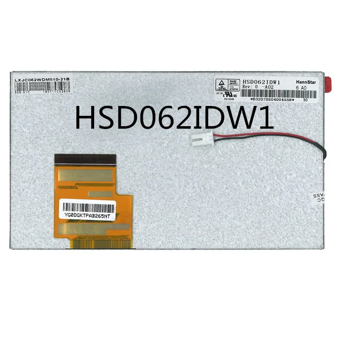 Оригинальный 6 2 дюймов 155*88 мм HSD062IDW1 A00 A01 A02 ЖК-дисплей экран автомобиля сенсорный |