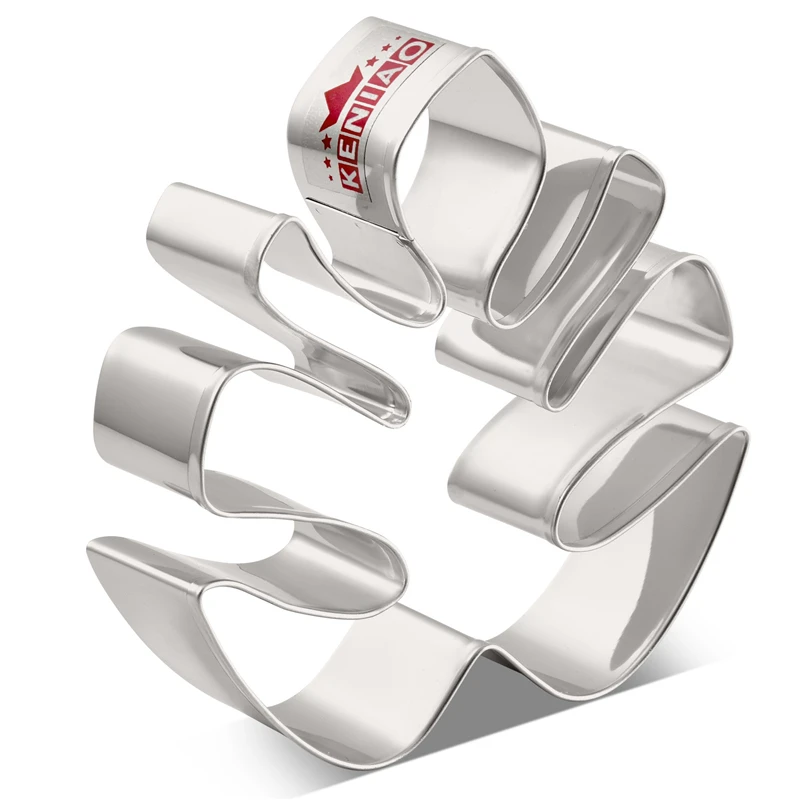 

KENIAO Tropical Leaf Cookie Cutter for Summer - 8.7 x 9.2 cm - Fondant/Biscuit/Bread Cutter for Kids - Stainless Steel
