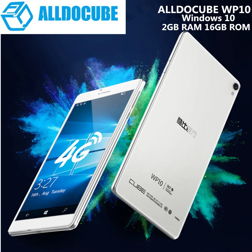 

ALLDOCUBE WP10 Tablet PC 6.98'' 4G Phablet Windows 10 Mobile MSM8909 Quad Core 1.3GHz 2GB 16GB 5.0MP WiFi OTG GPS Bluetooth