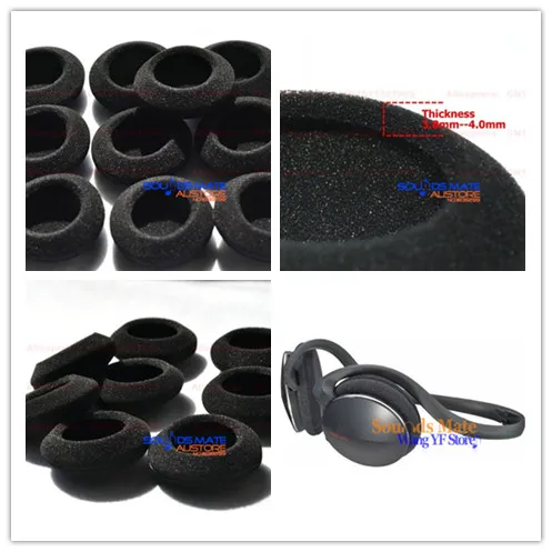 

5 Pairs of Replacement Ear Pads Foam Cushion Cover For Sony MDR-G75LW G75 Neckband Headphone