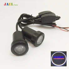 2PCs LED Car door welcome light Case For DAF Led Logo Light courtesy led car laser projector Logo Ghost Shadow Light
