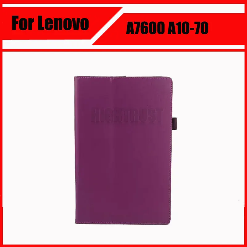 

3 in 1 For Lenovo A10-70 A7600 case Stand Litchi Pu leather case cover For Lenovo A7600 A10-70 tablet pc + Stylus + Screen Film