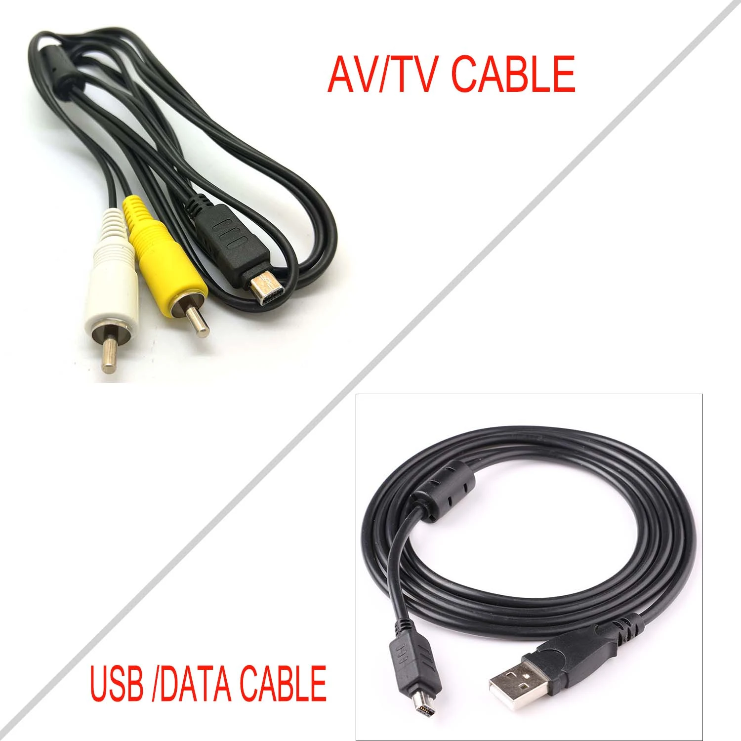 Ekspression Ambitiøs Duchess Lead Cord Cable | Data Cables - 2in1 Usb/av Tv Data Sync Lead Cord Cable  Cb-usb6 7040 - Aliexpress