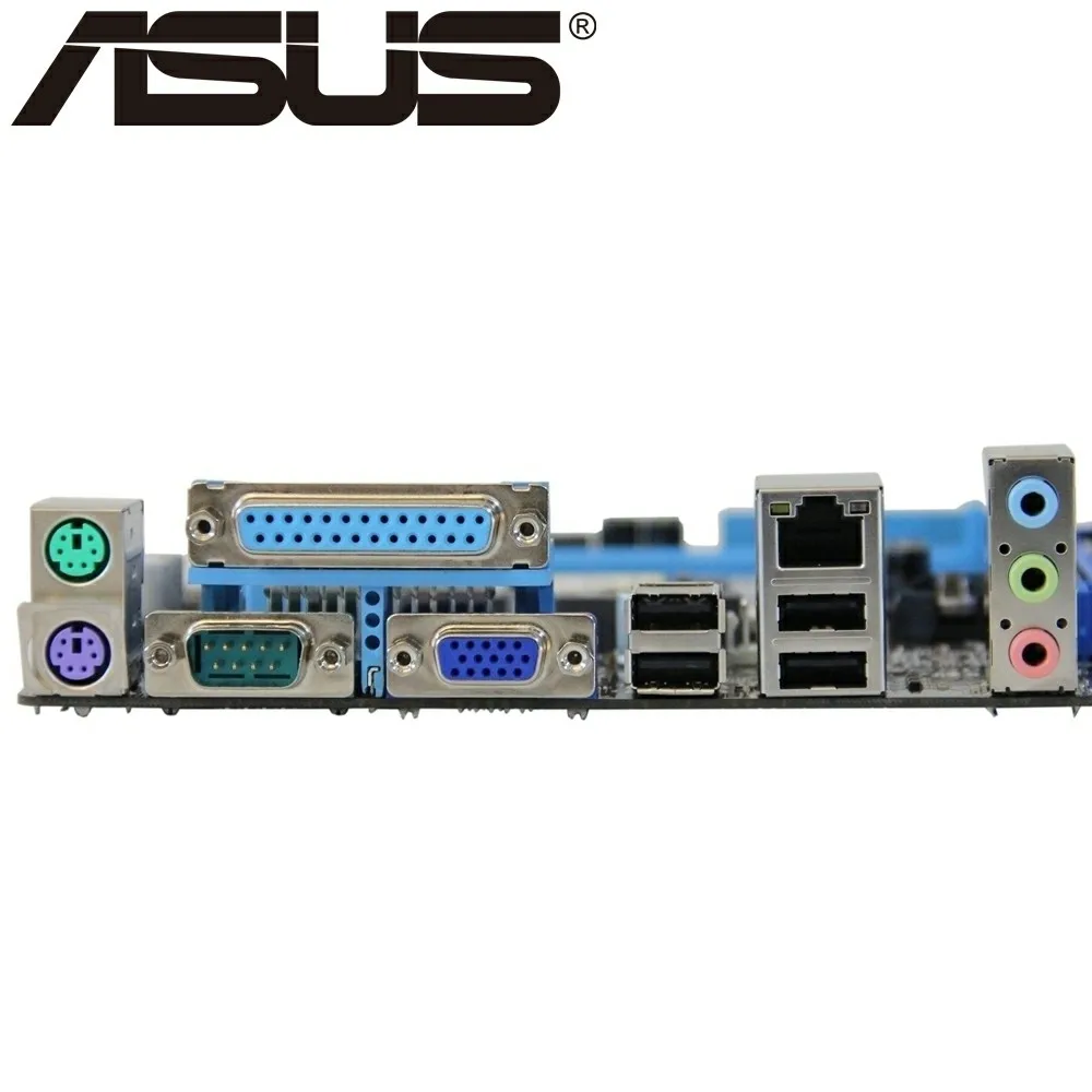 Asus P8H61-M LX настольная материнская плата H61 Socket LGA 1155 i3 i5 i7 DDR3 16G uATX UEFI биос оригинальная б/у материнская плата в продаже