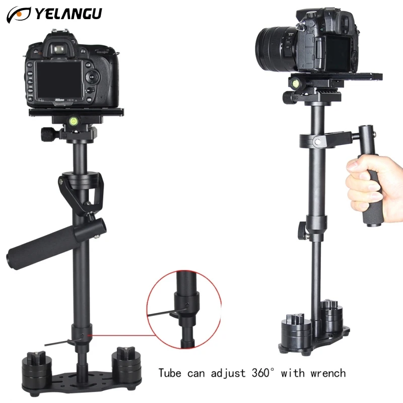 YELANGU Professional DSLR Camera Tripod Handheld Stabilizer Minicam