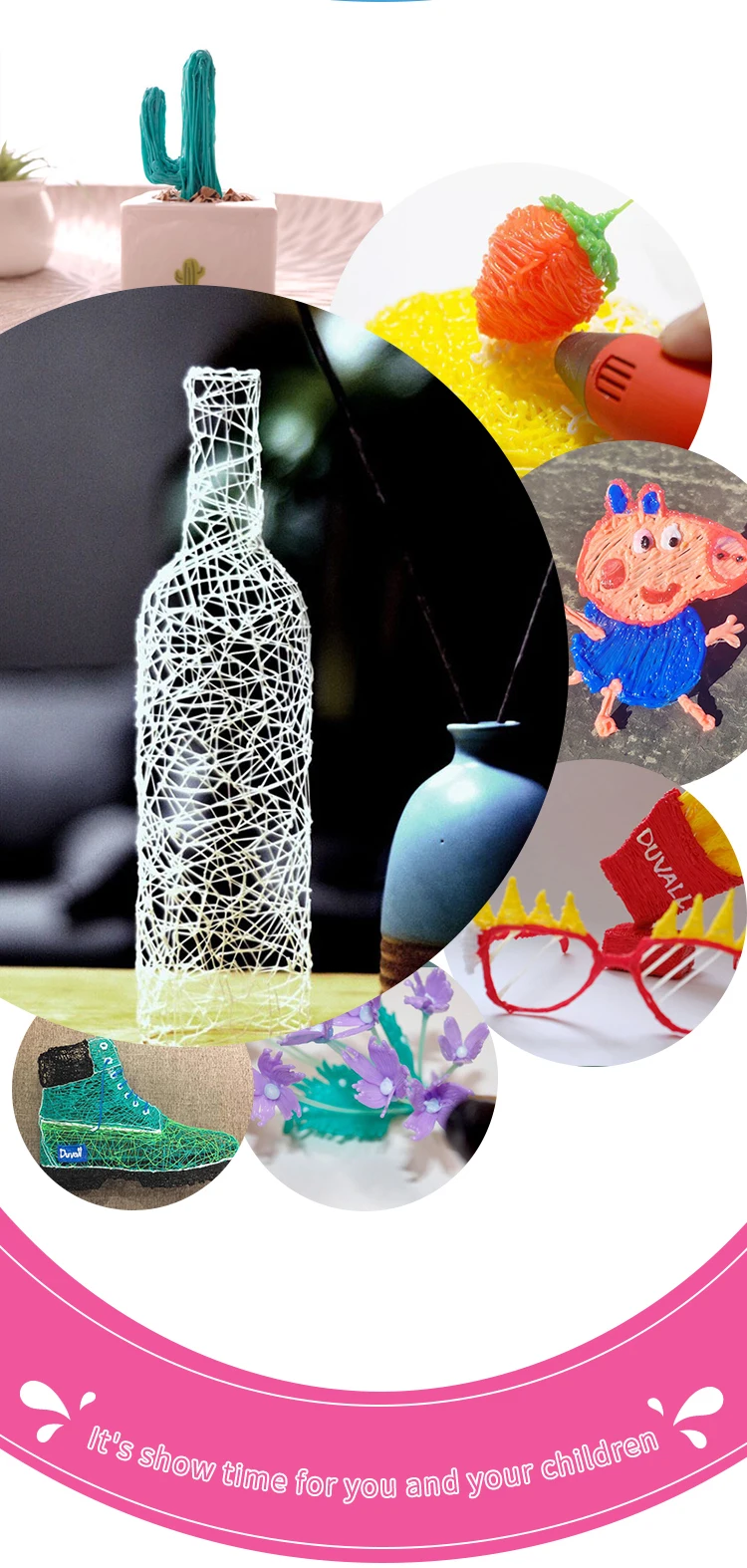 Anet низкотемпературная 3D Ручка для рисования DIY с 2 рулонами PCL 3D Ручка для заправки нити 3d ручка для детей 3d принтер ручка Корабль из России