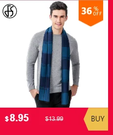 male scarf FS Winter Warm Scarves For Men Tartan Plaid Scarf Luxury Brand Designer Cashmere Wool Man 2018 Fashion Business Long Soft Shawl mens dress scarf