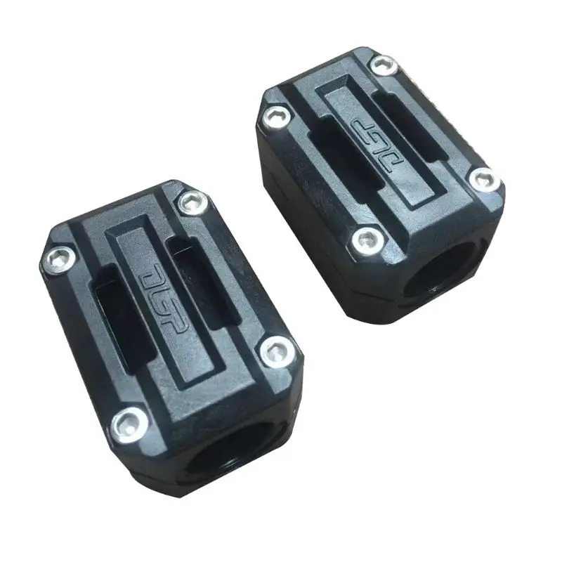 

2PC Motorcycle Motor Guard Bumper Protection Decorative Block 25mm Crash Bar For BMW R1200GS LC ADV HONDA CRF1000L or SUZUKI