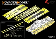 RealTS Voyager Modern PE35712 WWII Russian T 35 Heavy Tank Fenders Track Covers For HobbyBoss 83841