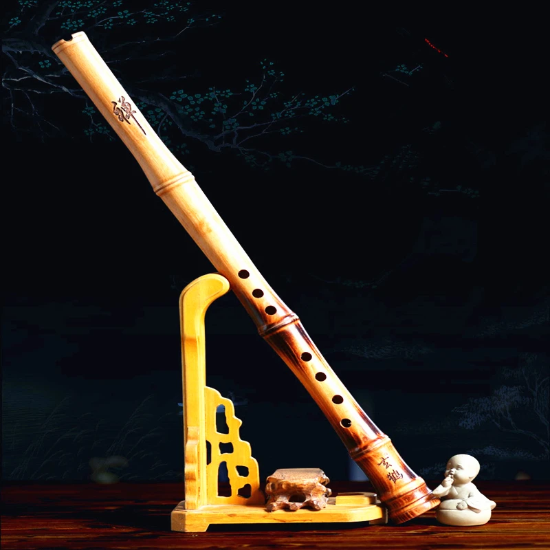 Beech Wooden Flute Xiao 6 Hole 8 Hole Short Xiao Flute Wind Instrument