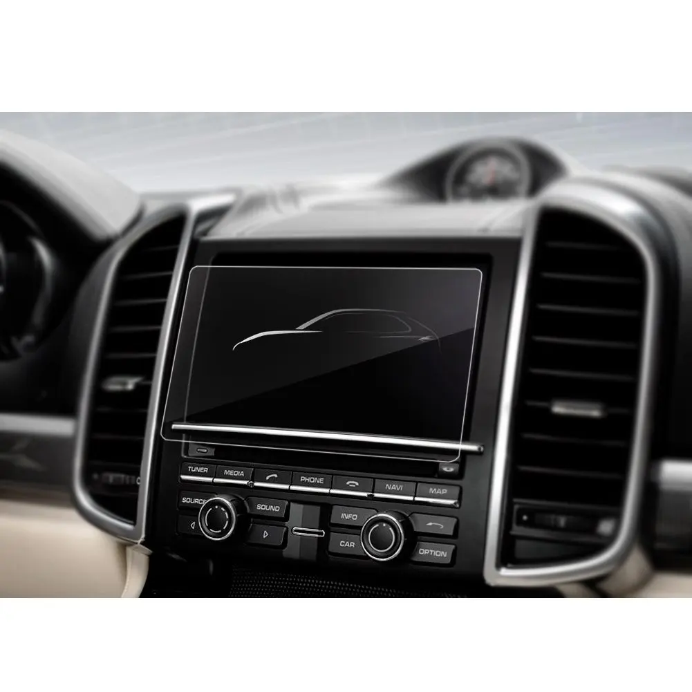 Для Porsche Cayenne 2010 2015 / Macan Typ 92A PCM 3 1 2013 2016 7 дюймовый автомобильный протектор экрана