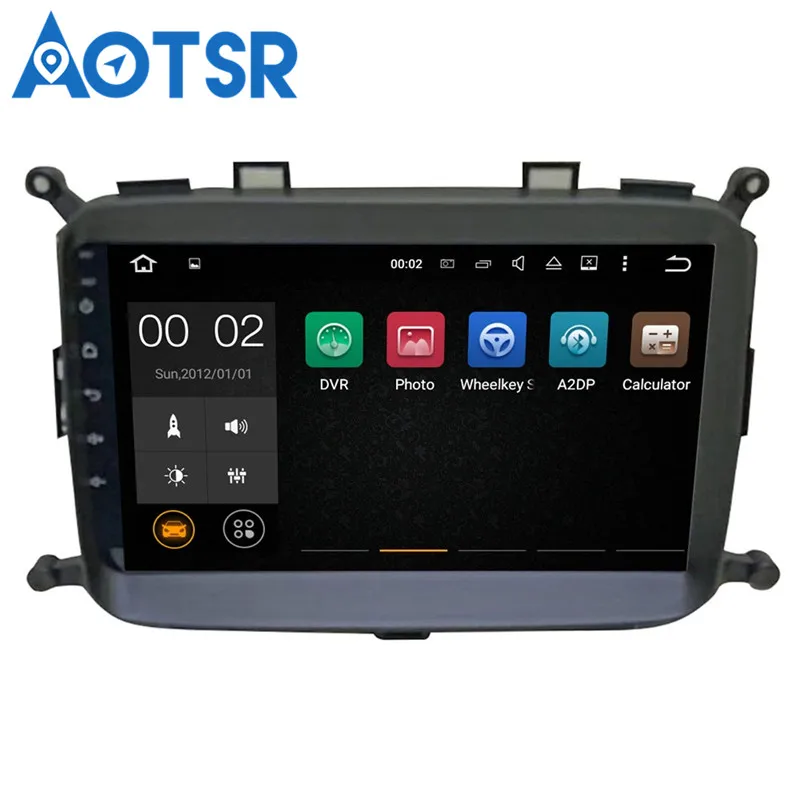 Discount 9 inch Android 9.0 Car No CD DVD Player GPS Navigation For KIA CARENS 2013+ Auto Stereo radio tape recorder Multimedia Head unit 6