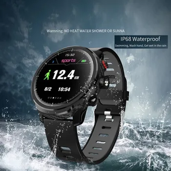 

Men Swimming Smart Watch IP68 Waterproof Heart Rate Blood Pressure Blood Monitor Fitness Tracker Wristband Bluetooth Sport Smart