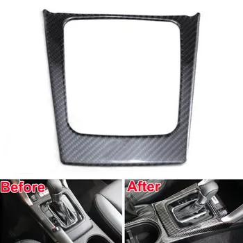 

Carbon Fiber Car Middle Console Gear Shift Box Decoration Trim Cover Frame for Subaru Forester 2014 2015 Car Styling