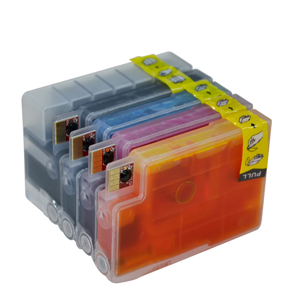 Cartucho de Tinta para Recarga de hp Full Ink com Chip para hp 950 xl 951 8100 8600 8610 8620 8630 8640 251dw 276dw - Imagem 4