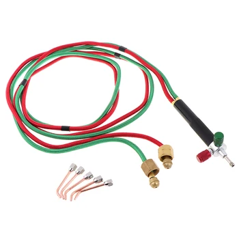 

NEW Soldering Cutting Torch Mini Welding Torch Little Smith Gas Torch Jewelry Tools 1 Set with 5 Tips