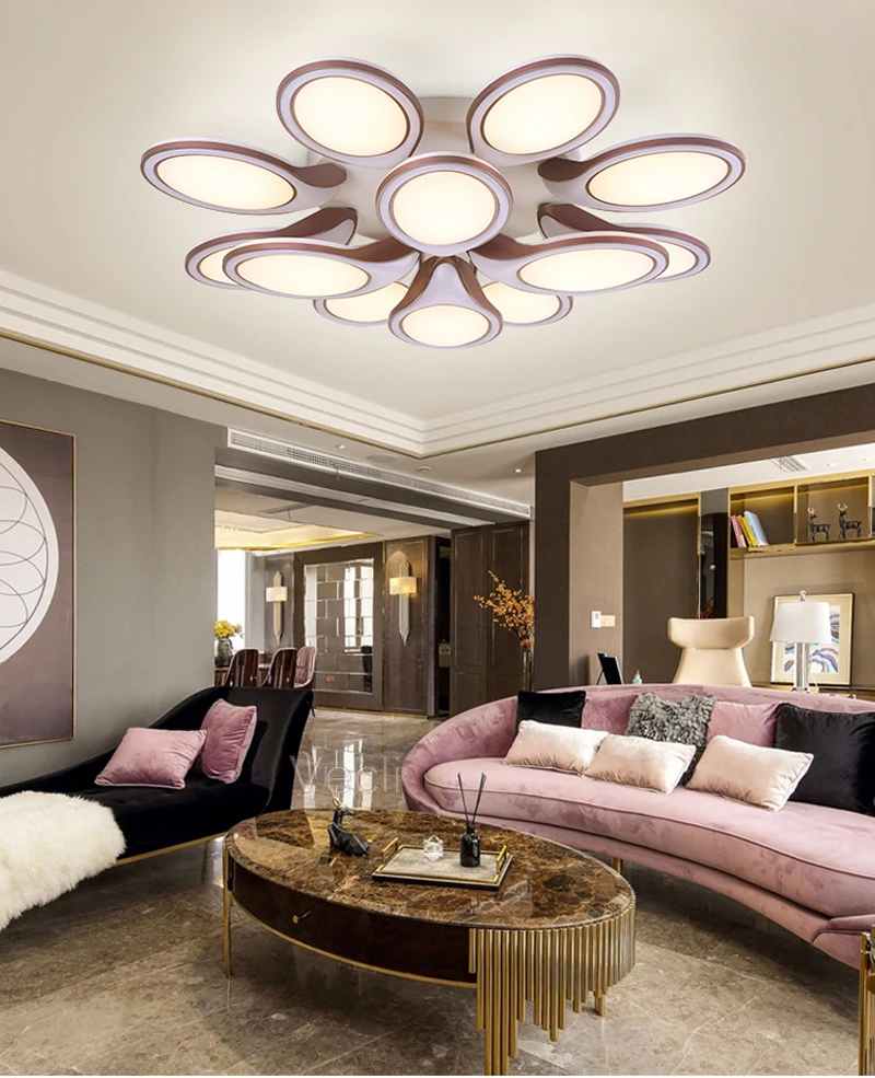 acrylic flower chandelier (18)
