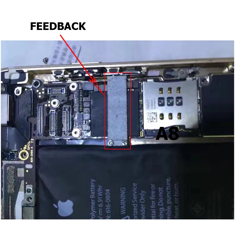 A8 A9 процессор фиксированная рамка решить неполный сварки для iPhone 6 6P 6S 6SP ремонт материнских плат Инструменты