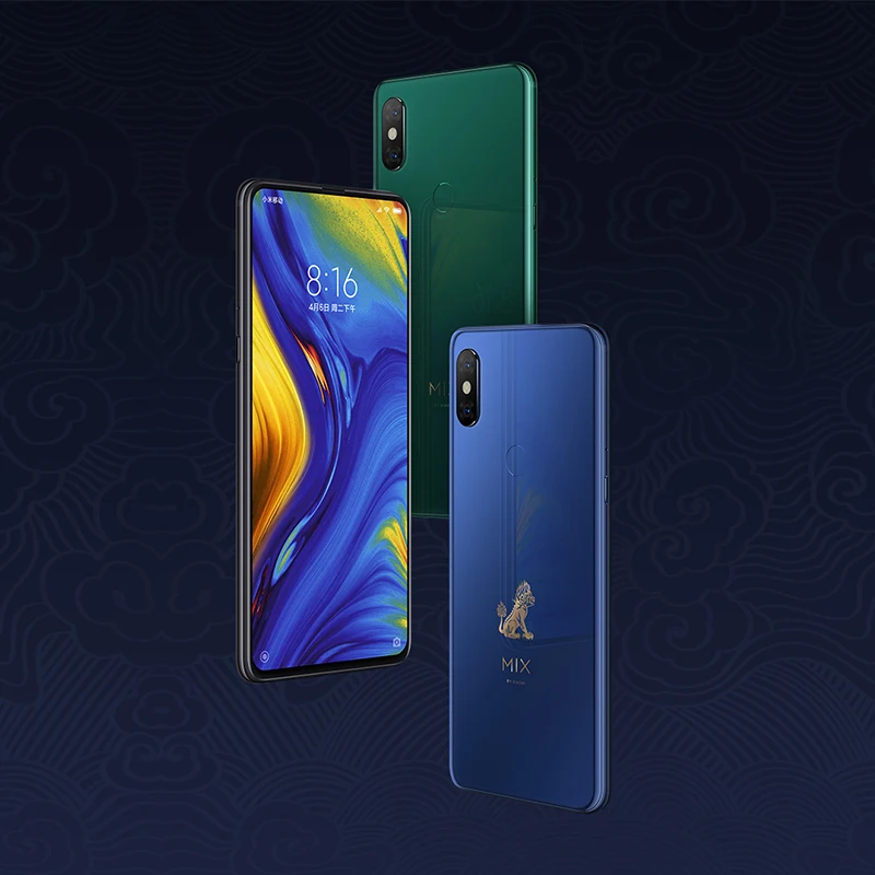Xiaomi mi x 3 8 Гб оперативная память 256 Встроенная мобильный телефон Snapdragon 845 Octa Core 24MP