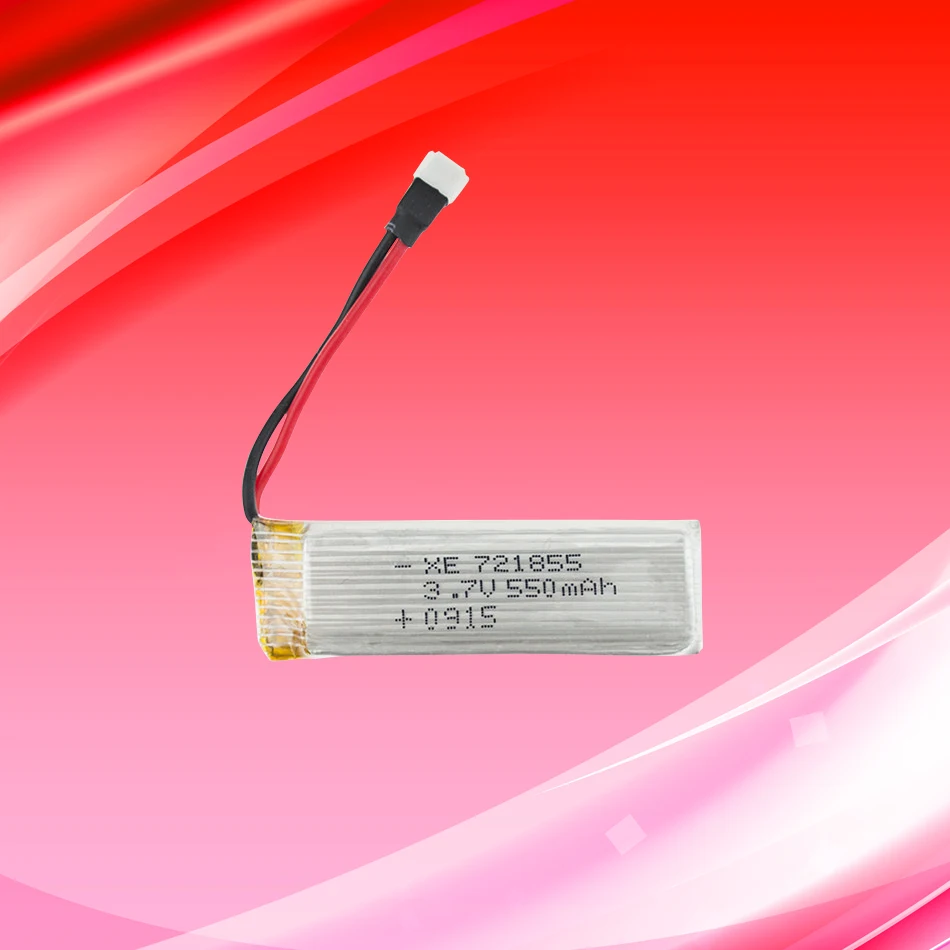100 шт оптом Wltoys V930 V977 V988 3 7 V 550mah Lipo батареи 721855 для E50 RC H37 XK K110 запасная деталь