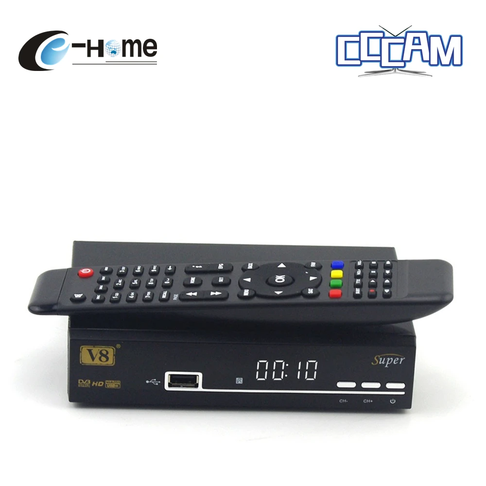 Prix pour L'europe CCCAM Espagne portugal V8 Super DVB-S2 dvb-t2 Récepteur Satellite Décodeur Soutenu Plein powervu cccam bisskey IPTV Prix pour L'europe CCCAM Espagne portugal V8 Super DVB-S2 dvb-t2 Récepteur Satellite Décodeur Soutenu Plein powervu cccam bisskey IPTV