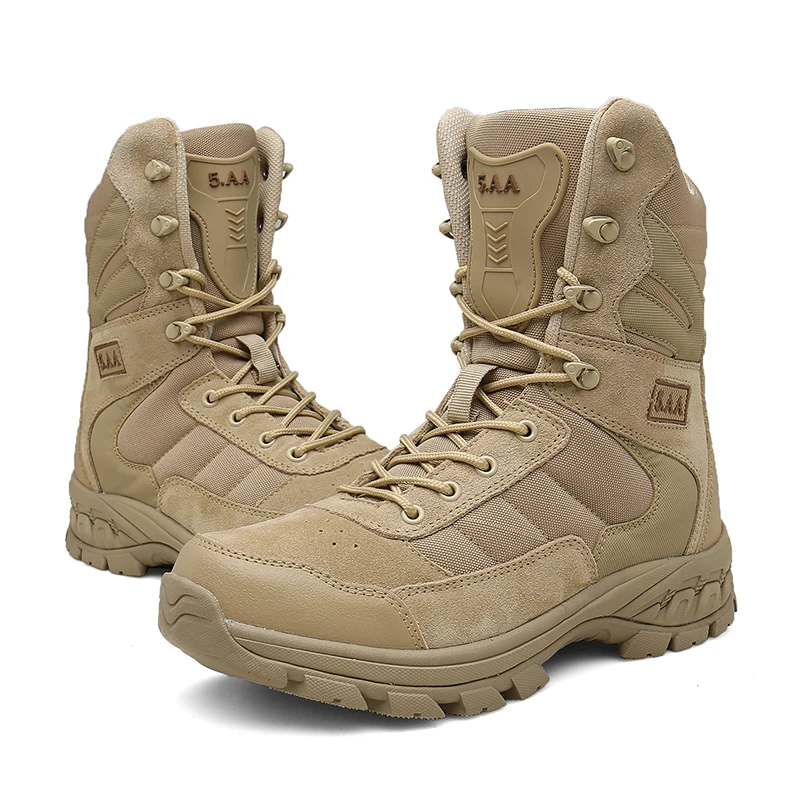 Brand Men's Boots Military boot Tactical Big Size Army Bot Male Shoes