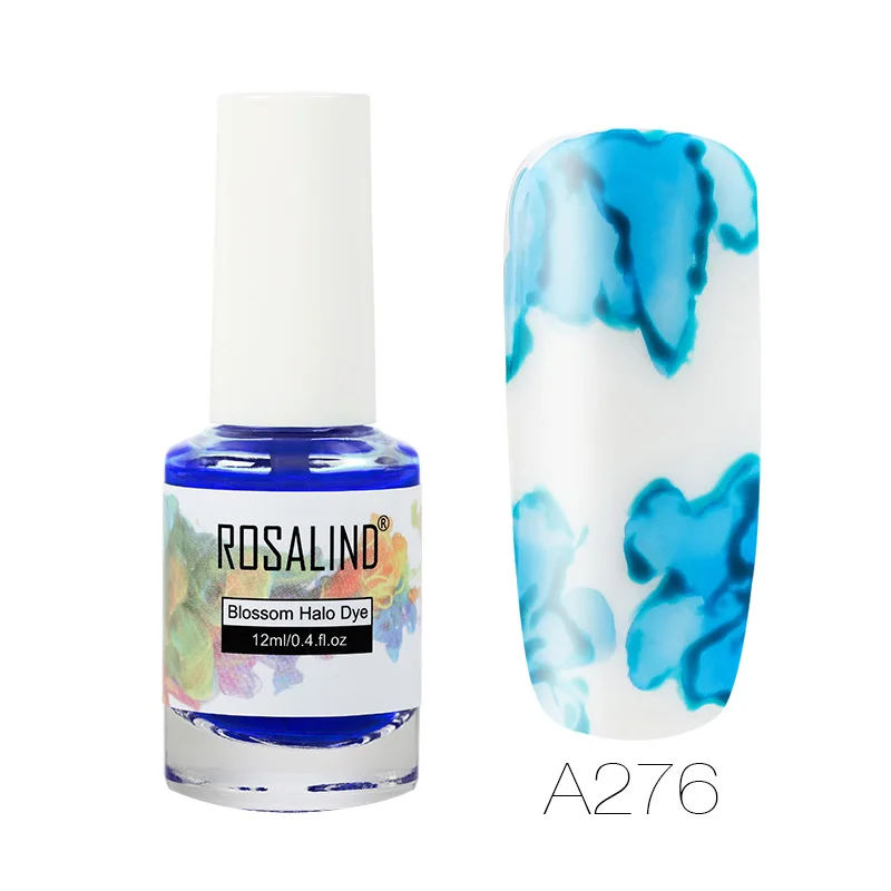 12 цветов для женщин Rosalind Nail Art Iink Smudge Liquid удобная чистка от быстросохнущего нетоксичного лака для ногтей 998 - Цвет: as show