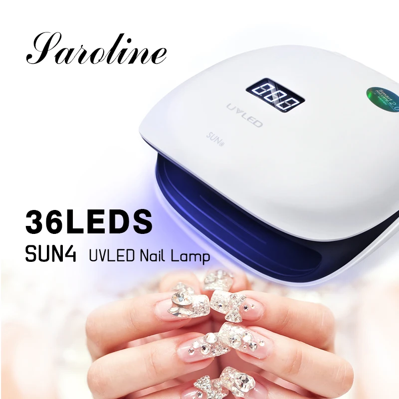 

Sarolineh Drying Lamp for Nail Design with Sensor Smart Timer Lamp for Nails 48W UV LED Lamp Nail Dryer Dual UV Lamp for Curing