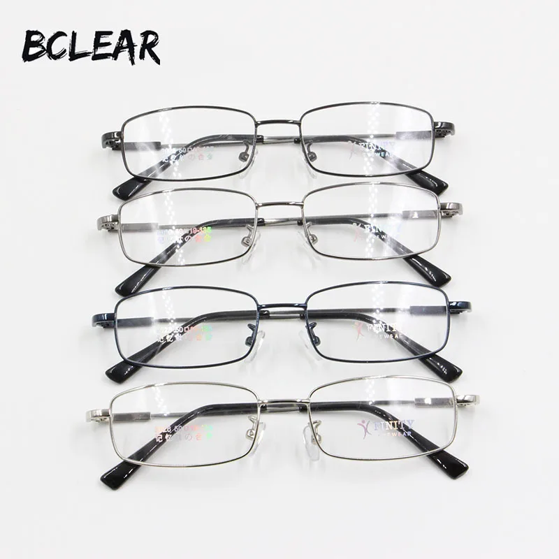 

BCLEAR Relax Memory Titanium Optical Frame Men Popular Classic Small Face Full Rim Prescription Eyeglasses Cheap Eyewear Frames