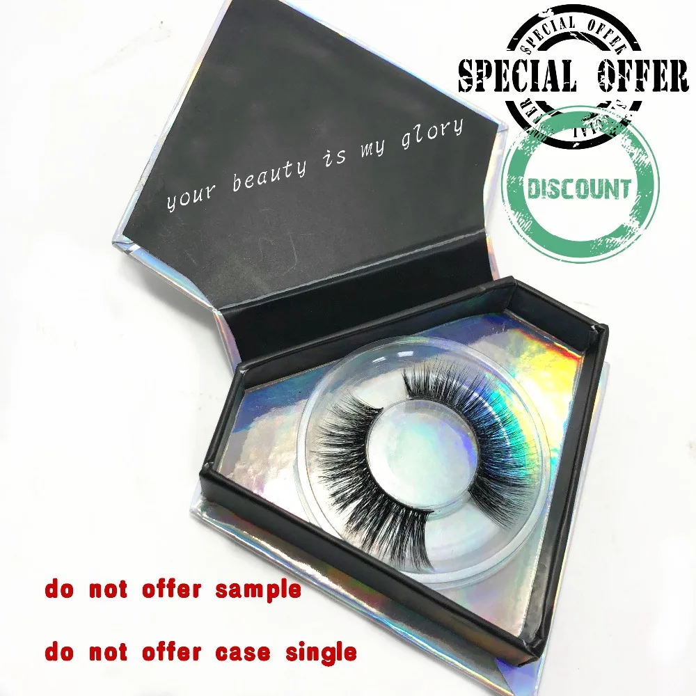 

Customized mini Diamond case For Strip lashes package Volume Eyelashes Premade Fans Individual Eyelashes Extensions packages