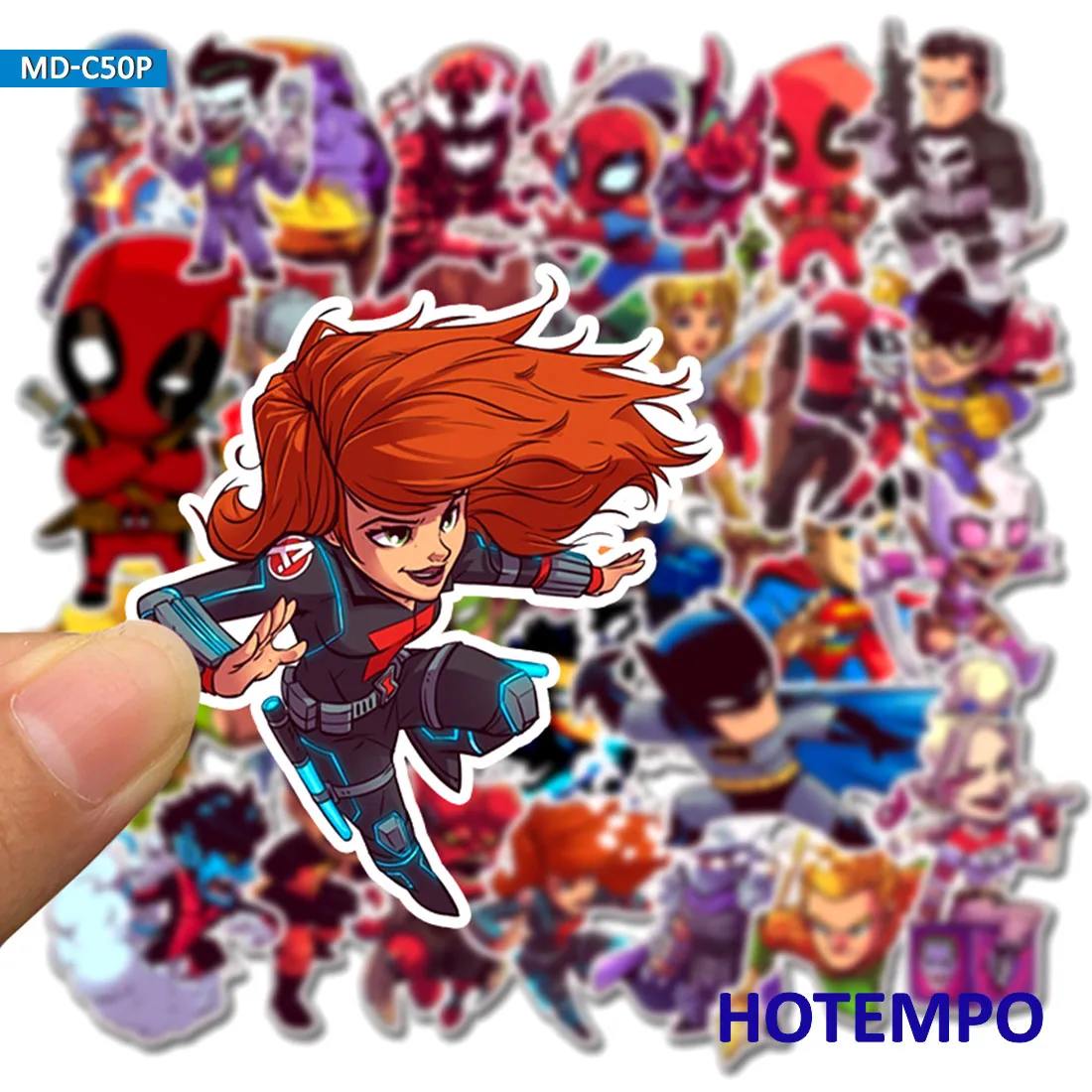 50pcs Cute Super Hero Cartoon Stickers for Mobile Phone Laptop Luggage Suitcase Skateboard Bike PVC Waterproof Decal Stickers 50pcs Cute Super Hero Cartoon Stickers for Mobile Phone Laptop Luggage Suitcase Skateboard Bike PVC Waterproof Decal Stickers