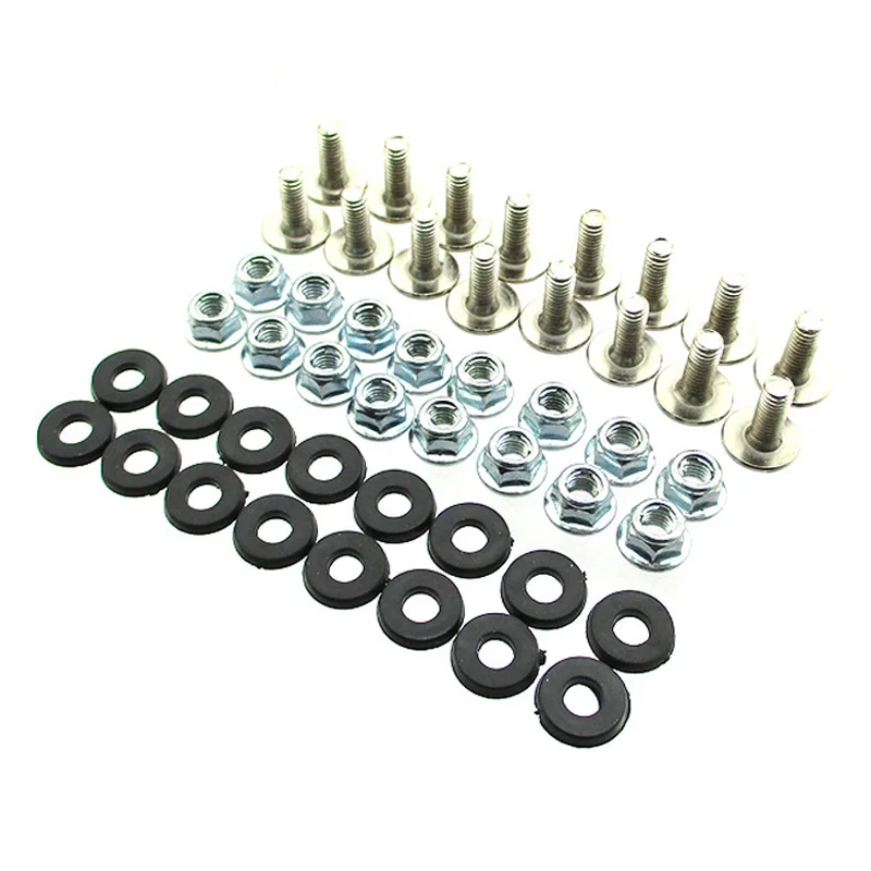 ATV Quad Plastic Fender Bolt Washer Nut Screw Kit For 50cc 70cc 90cc 110cc 125cc