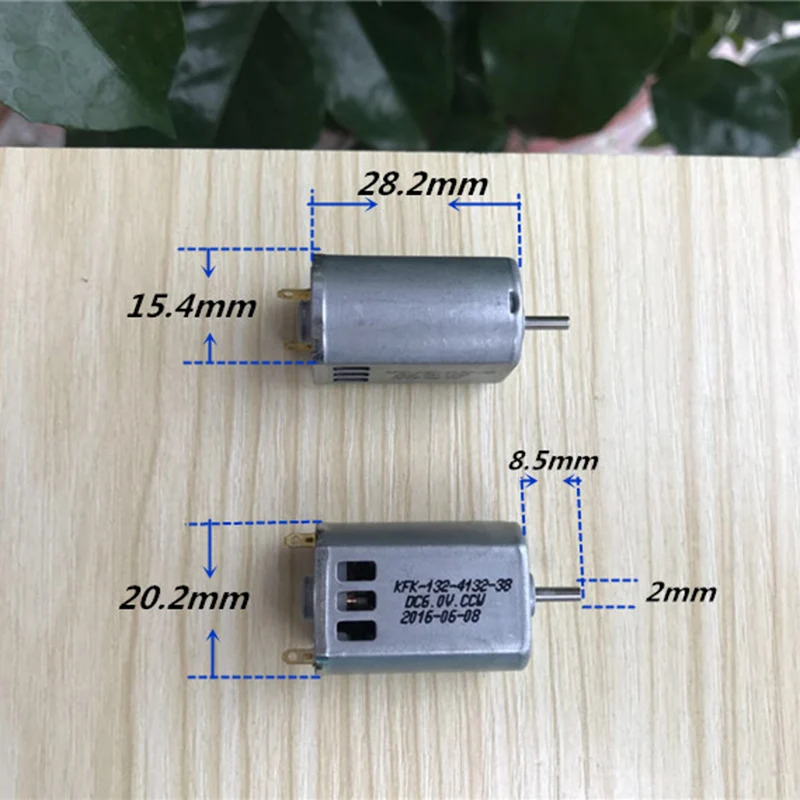 DC 3 V-6 V 36000 об/мин высокая скорость 15,5 мм* 20 мм Мини FK-132 HM мотор охлаждающее отверстие 2 мм диаметр вала DIY RC Слот автомобиль беспилотный самолет