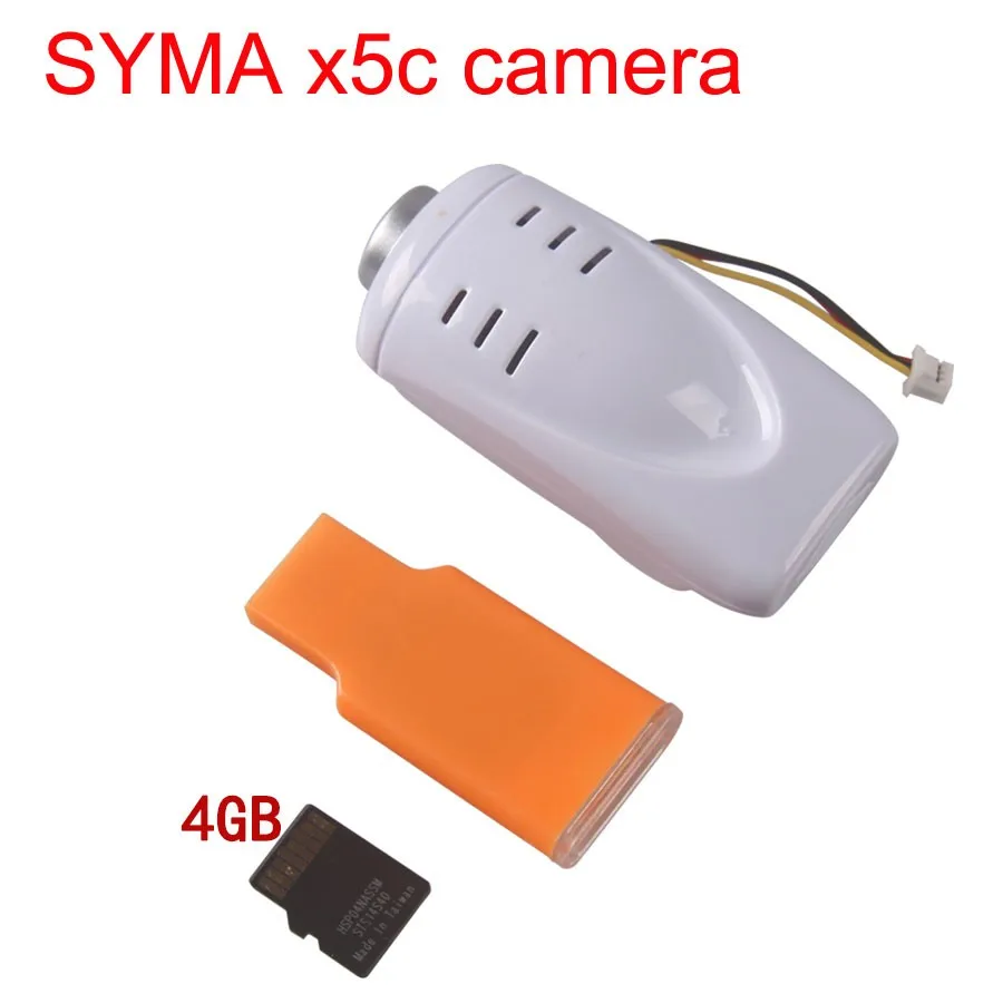 

SYMA X5C Drone Camera & SD Card & Reader Spare Past 2MP Camera For X5 X5SW X5SC Accessories