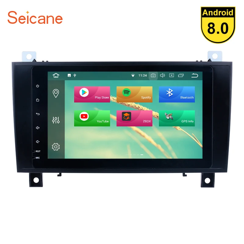 Seicane Android 9 0 автомобиль блок Авто Радио стерео проигрыватель gps для 2000-2011 Mercedes SLK