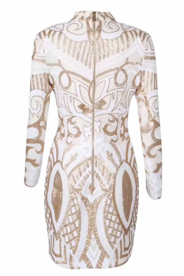 Venta De Cuello Redondo 2018 Beige Manga Al Larga Elegantes Borgoña Bodycon Nueva Por Celebridades Sexy Llegada Vendaje Fiesta Vestido Mayor Mujeres q7Tqg