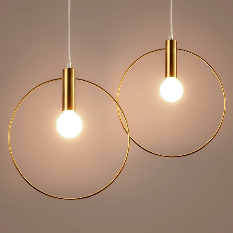

Modern LED loft suspended lamps nordic illumination restaurant hanging lighting home fixtures dining room pendant lights