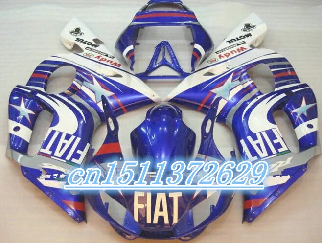 

Bo for blue white fairings YZF R6 600 98 99 00 01 02 fairing kit YZF R6 1998-2002 1998 1999 2000 2001 2002