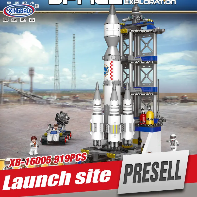 

XINGBAO 16005 Space Exploration The Launch Site Set DIY Building Blocks Bricks Model Legoing Toy as Boys Christmas Birthday Gift