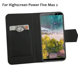 На Алиэкспресс купить чехол для смартфона 5 colors hot! highscreen power five max 2 case phone leather cover, protective full flip stand leather phone shell cases